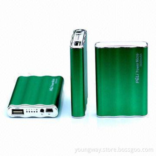 Mobile Phone Mini External Battery, Comes in 6 Colors and Bank Card Size, Rich Color, Fashion Design